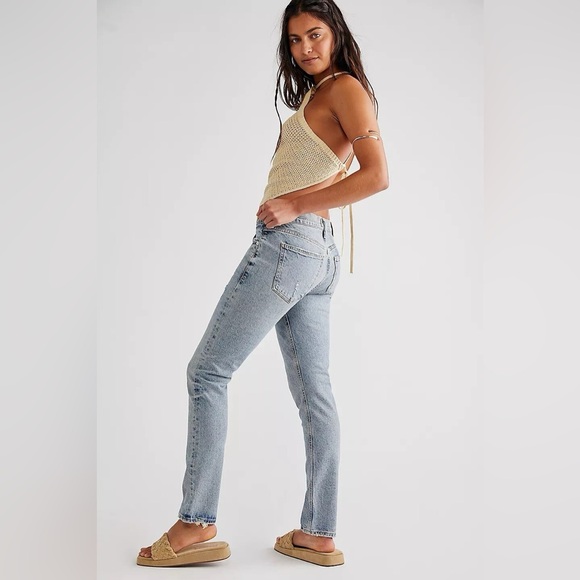 NWT Citizens of Humanity Inga Low Rise Slim Jeans in Lillet - Size 29 - Picture 2 of 12